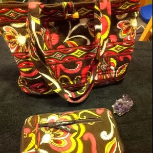 Vera Bradley Purse and Wallet